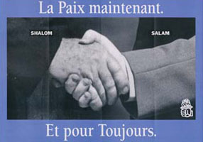 la paix maintenant et pour toujours